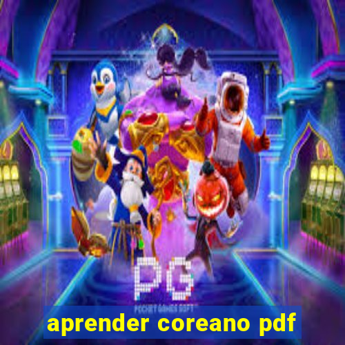 aprender coreano pdf